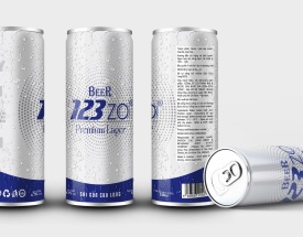 Lon Beer 123 ZO Premium Lager 330ml