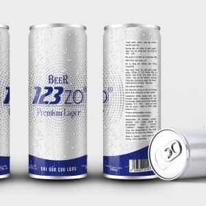 Lon Beer 123 ZO Premium Lager 330ml