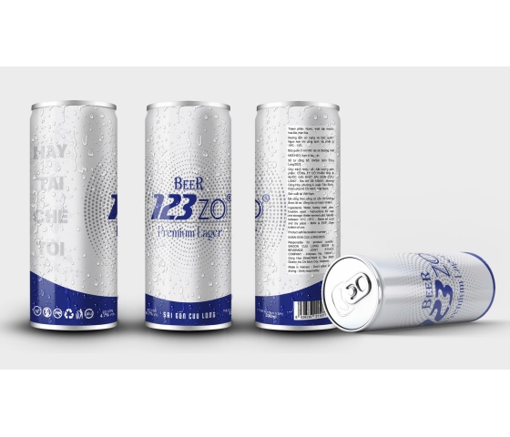 Lon Beer 123 ZO Premium Lager 330ml