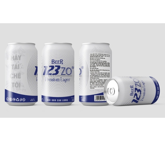 Lon Beer 123 ZO Premium Lager 330ml